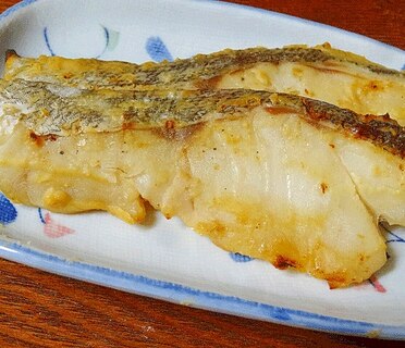 ひと手間の美味しさ♪　「真鱈の西京焼き」